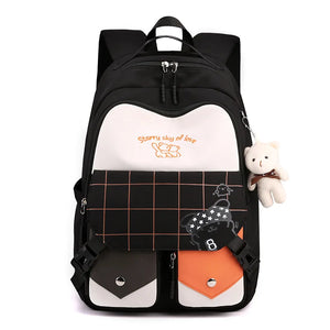 Waterproof Girls School Backpack Orthopedic Bag for Kids