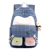 Waterproof Girls School Backpack Orthopedic Bag for Kids
