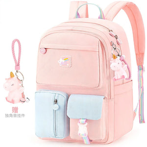 Waterproof Girls School Backpack Orthopedic Kids Mochila