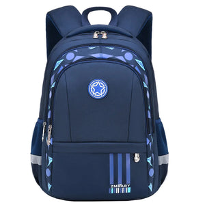 Waterproof Children's School Bags Boys Kids Backpack Orthopedic Schoolbag