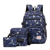 3pcs Kids Waterproof School Backpack Set Boys Girls Mochila Escolar