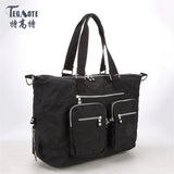 Waterproof Double Shoulder Bag High Nylon Handbag