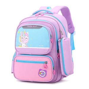 Waterproof Children School Bags Boys Girls Book Bag Orthopedic Backpack