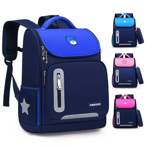 Waterproof Children School Bags Primary School Backpacks Boys Girls Kids Satchel