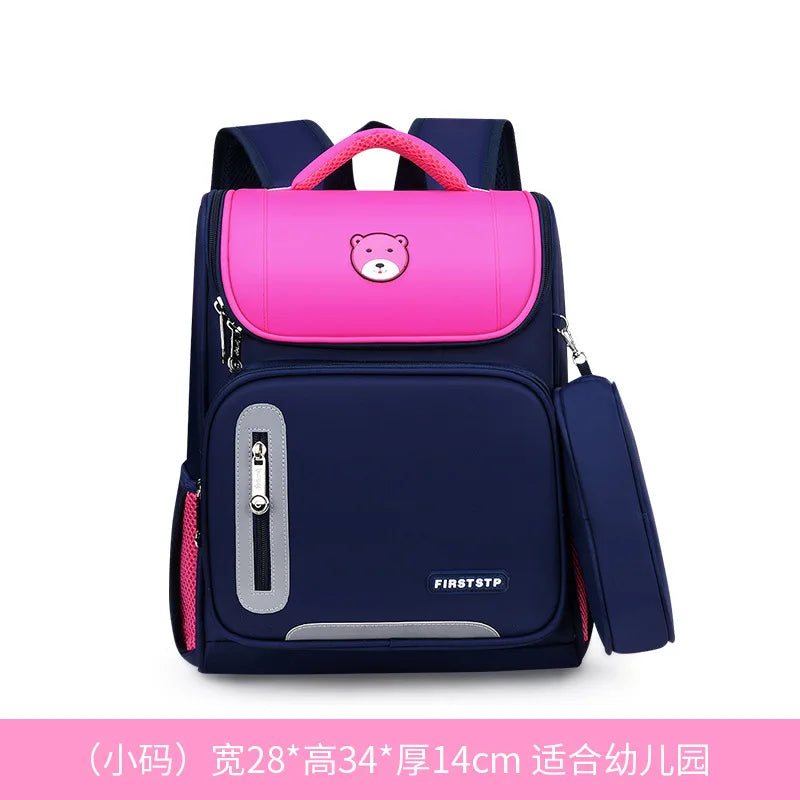 Waterproof Children School Bags Primary School Backpacks Boys Girls Kids Satchel