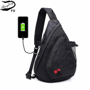 Waterproof Camouflage Sling Chest Bag for Men