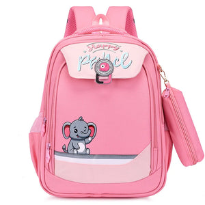 Waterproof Kids School Backpack Boys Girls Orthopedic Bag
