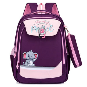 Waterproof Kids School Backpack Boys Girls Orthopedic Bag