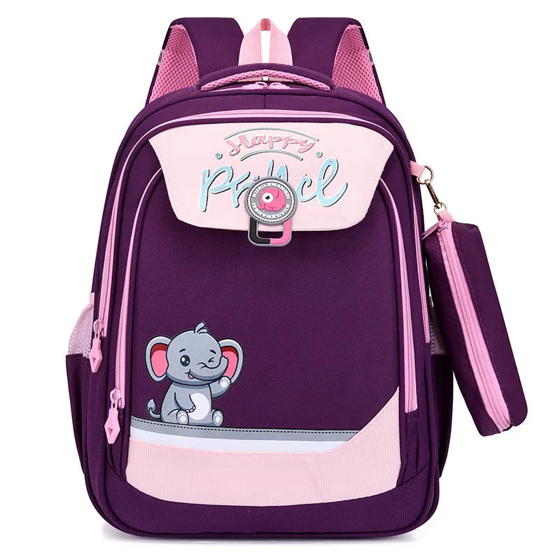 Waterproof Kids School Backpack Boys Girls Orthopedic Bag