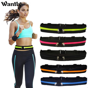 Waterproof Running Waist Belt Bag Multifunctional Men Women Bum Bag