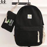 Canvas Shoulder College Wind School Student Bag Junior School Student Travel Bac