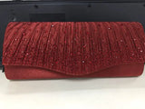 Pink Rhinestone Wedding Clutch Bag for Women