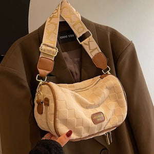 Winter Plush Pillow Bag High-End Messenger Bag