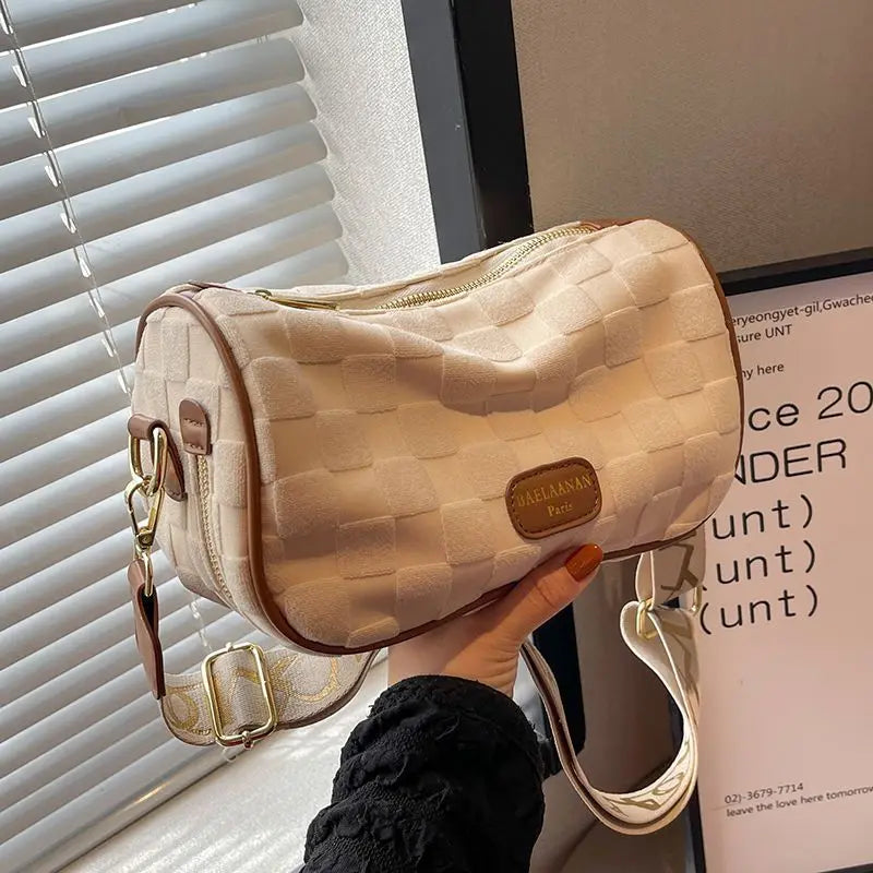 Winter Plush Pillow Bag High-End Messenger Bag