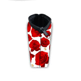 Red Roses 3D Printing Cosmetic Organizer Bag