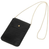 Cow Leather Crossbody Purse for Women with Cell Phone Pocket
