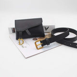 Women Waist Packs Top PU Leather Fanny Bag Pouch Messenger Bags