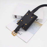 Women Waist Packs Top PU Leather Fanny Bag Pouch Messenger Bags