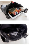 Women Large Capacity Briefcases Bag Casual PU Leather Briefcases Shoulder Bag