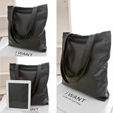Women Large Capacity Briefcases Bag Casual PU Leather Briefcases Shoulder Bag