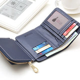 Women Wallet Cartoon Bear Folding Multi-function Zero Wallet