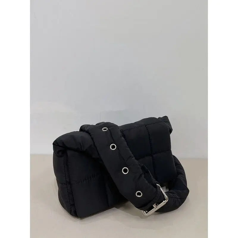 Nylon Shoulder Bag Flap Crossbody Euro-America Style