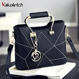 Women's Leather Handbag Shoulder Bag Messenger Bag