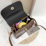 Retro Vintage Small PU Leather Handbags Crossbody Women's Bag FTB057