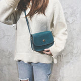 Retro Vintage Small PU Leather Handbags Crossbody Women's Bag FTB057