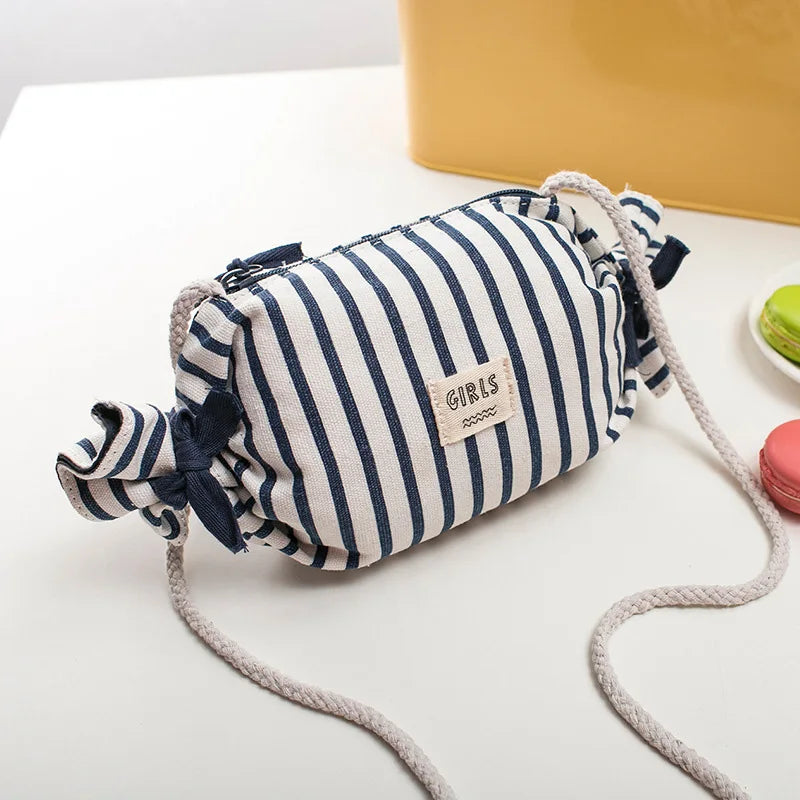 Canvas Candy Bags for Girls Shoulder Bags