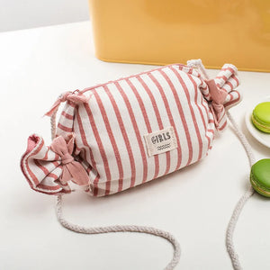 Canvas Candy Bags for Girls Shoulder Bags