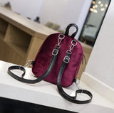 Velvet Mini Backpack for Girls