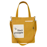 Canvas Shoulder Bag for Women with Messenger Style
