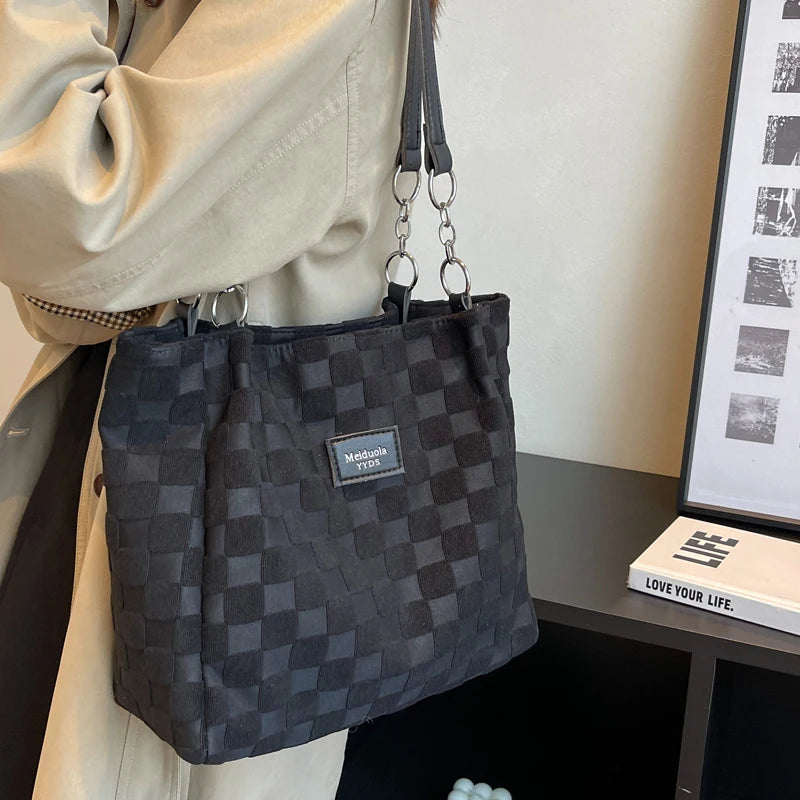 Canvas Tote Bag Shoulder Bags for College Students
