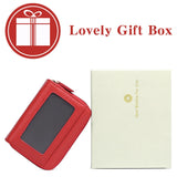 Women's RFID Antimagnetic Leather Card Bag Large Capacity
