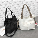 Canvas Crossbody Bag for Women, Retro Shoulder Handbag