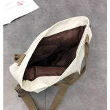 Canvas Crossbody Bag for Women, Retro Shoulder Handbag