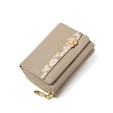 Printed Small Fresh Wallet Multi-function Card Bag Short Wallet