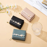 Printed Small Fresh Wallet Multi-function Card Bag Short Wallet