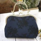 Vintage Lace Embroidery Shoulder Bag DIY Pack