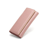 Women Laser Sequin Wallet Dinner Clutch Mobile Phone Bag Long