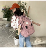 Y2K Harajuku Waterproof Nylon Women's Backpack