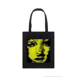 Vintage Horror Women Canvas Bag Punk Dark Gothic Shopper Bags