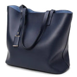 Large Women's Tote Bag with Zipper Closure