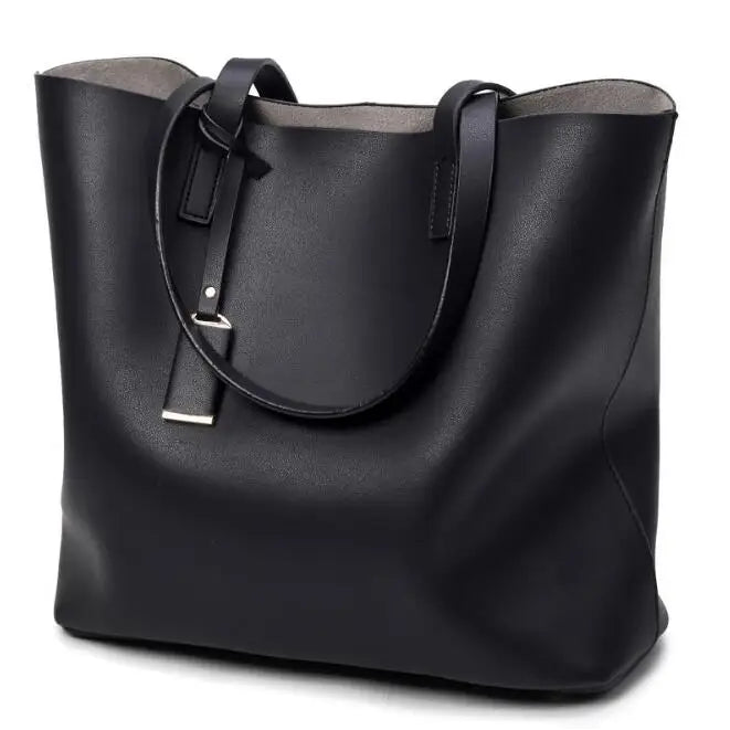 Large Women's Tote Bag with Zipper Closure