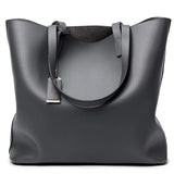 Large Women's Tote Bag with Zipper Closure