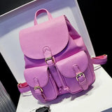 Women Shoulder Bag Backpack Double Strap