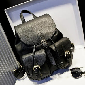 Women Shoulder Bag Backpack Double Strap