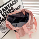 Casual Contrast Messenger Bag Harajuku Nylon Cloth