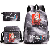Zero Two Backpack 3-Piece Set for Kids - Back to School Bag